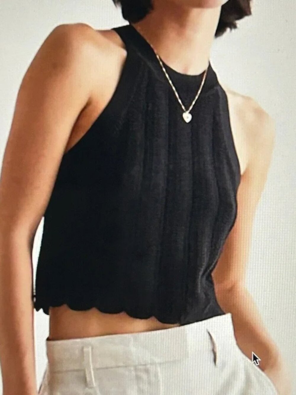 Aritzia Wilfred Halter Tank
